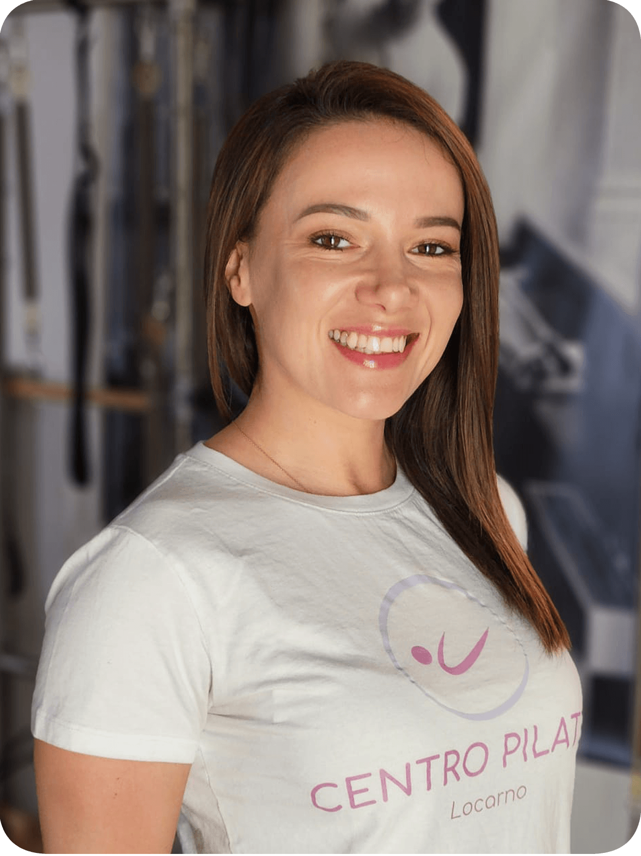 Elda Cairoli, insegnante Pilates a Locarno, presso il Centro Pilates